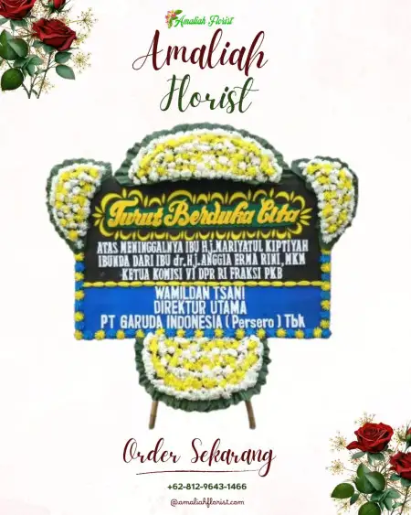 Papan Bunga Duka Gedung Wedding Jakarta Utara